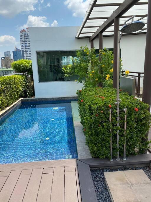 Delightful Condo In Central Location At Sukhumvit 49 Bangkok Buitenkant foto