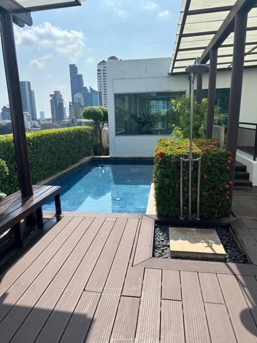 Delightful Condo In Central Location At Sukhumvit 49 Bangkok Buitenkant foto